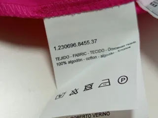 Blusa Roberto Verino fucsia escote V