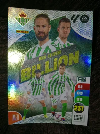 Carta Futbol Panini Billion EA Sports