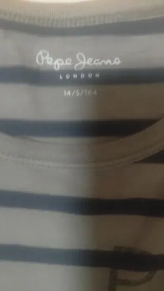 Camiseta Pepe Jeans Talla S Rayas