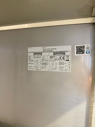 Abatidor de Temperatura Hiber PROT. ABB122 DX