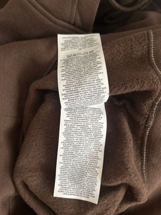 Sudadera Nike Mujer Talla XS Oversize Marrón