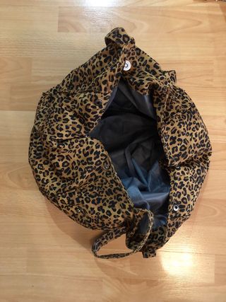 Bolso Leopardo Marrón y Negro