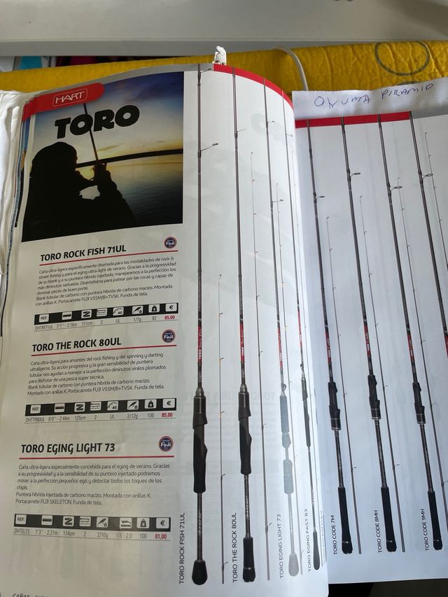 Caña Hart Toro Rock Fish 71UL.