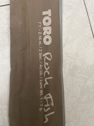 Caña Hart Toro Rock Fish 71UL.