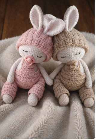 Coniglietto amigurumi fatto a mano