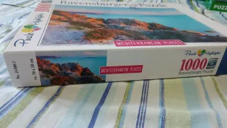 Puzzle Ravensburger 1000 pezzi Mediterranean Place