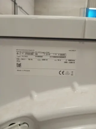 Lavadora Balay Blanca