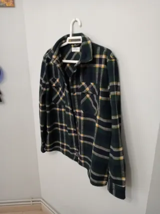 Sobrecamisa de franela a cuadros para niño/adolesc