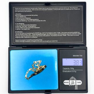 Pulsera Esclava Oro 18K, 3.83gr 17cm