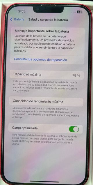 iPhone 14 Plus 128GB Rosso