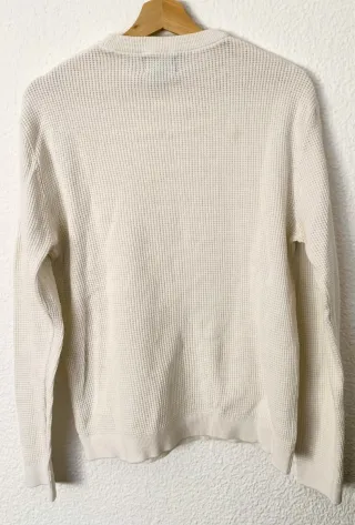 Jersey Pull and Bear Blanco Talla S