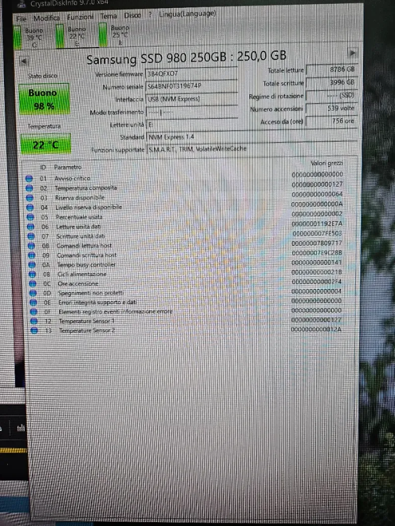 Samsung SSD 980 250GB NVMe M.2 afbeelding 5