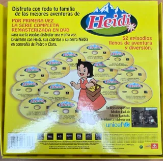 Colección DVD Heidi Edición Limitada UNICEF