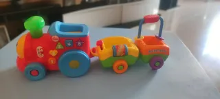 Tren infantil musical y educativo