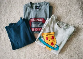 Lote 3 camisetas manga larga T8-10 años