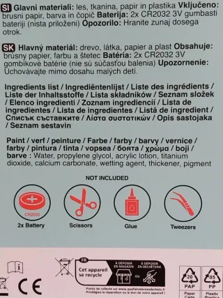 Kit Miniatura para montar tienda.  NUEVO SIN ABRIR