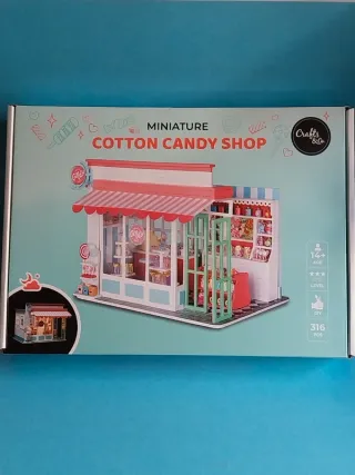 Kit Miniatura para montar tienda.  NUEVO SIN ABRIR