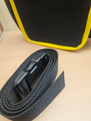 Porta herramientas WORKTEAM negro y amarillo