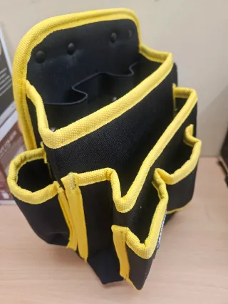 Porta herramientas WORKTEAM negro y amarillo