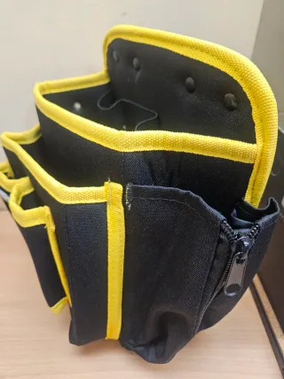 Porta herramientas WORKTEAM negro y amarillo