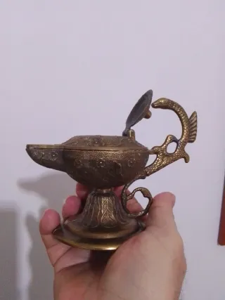 Lámpara de aceite italiana 1940