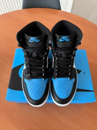 Jordan 1 High Azul y Negro Talla 41