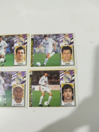 Cromos Real Madrid Ediciones Este 97-98