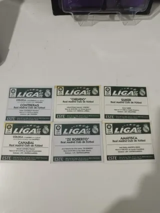 Cromos Real Madrid Ediciones Este 97-98