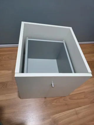 Módulo cubo cajón Kallax Expedit blanco
