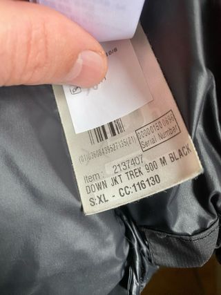 Plumas negro Quechua 900m