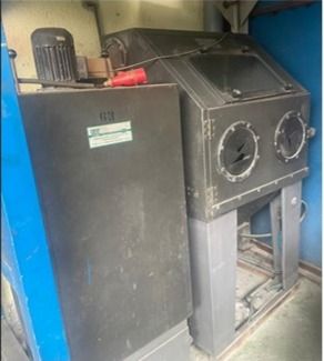 Máquina de chorreado de arena