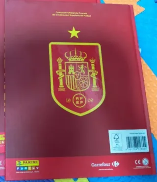 Álbum Vamos Selección Panini Carrefour Vacío