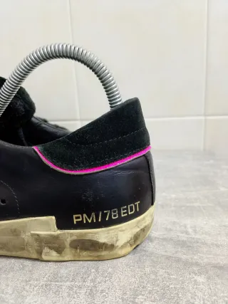 Philippe Model Sneakers Donna Nero Rosa