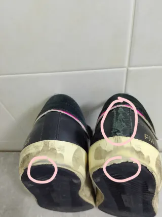 Philippe Model Sneakers Donna Nero Rosa