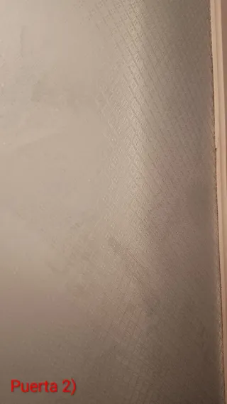 2 puertas antiguas rústicas con cristal emplomado