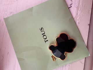 Colgante Oso TOUS Negro y Dorado Nuevo, 1 uso