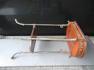 Mesa Auxiliar Vintage Marquetería Broce