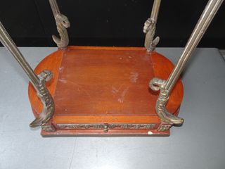 Mesa Auxiliar Vintage Marquetería Broce