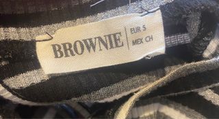 Vestido rayas brownie Talla S