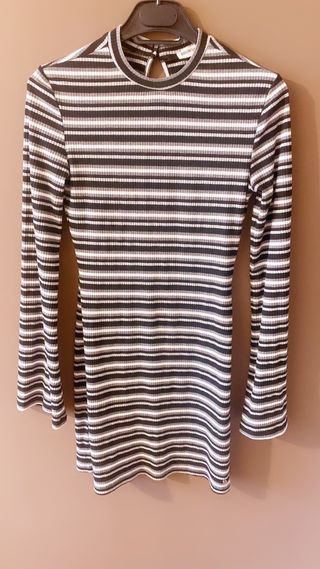 Vestido rayas brownie Talla S