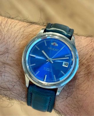 Reloj Orient BAMBINI Automático Cara azul