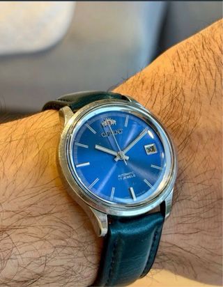 Reloj Orient BAMBINI Automático Cara azul