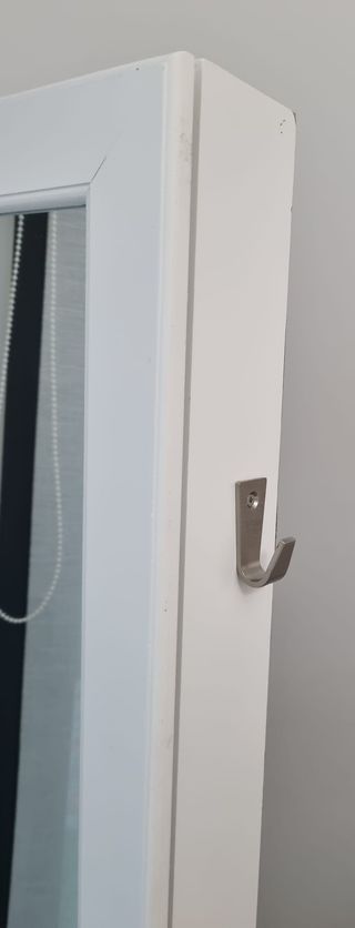 Armario joyero de pie blanco