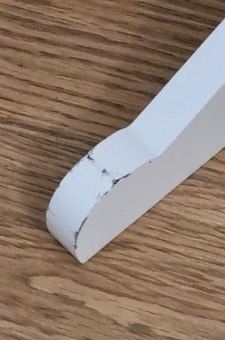 Armario joyero de pie blanco