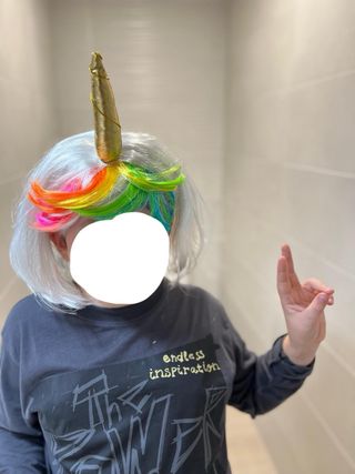 Peluca Unicornio Carnaval