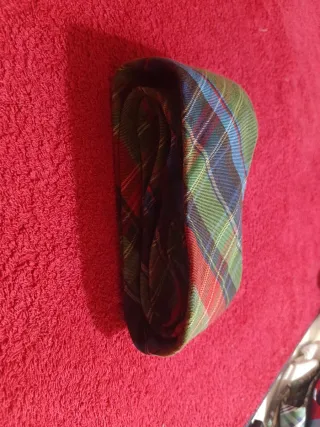 Corbata Ascot Tartán Multicolor