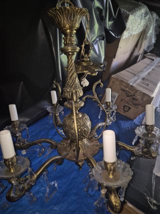 Lámpara Vintage 4 y 6 Brazos