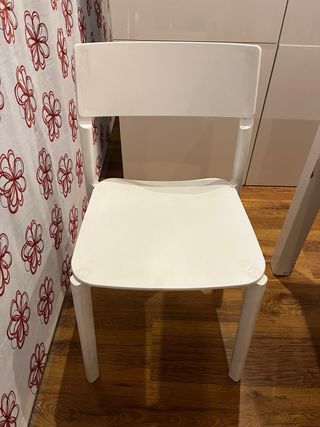 Mesa y 4 Sillas IKEA Blanca
