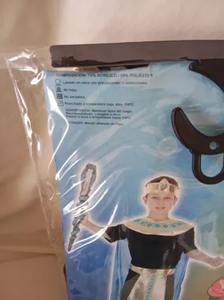Disfraz Faraón Niño Talla M 10-12 años
