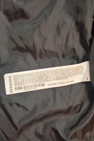 Piumino Bershka Bianco Taglia XS Oversize